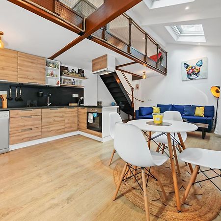 Le Pré-Saint-GervaisLoft Duplex A 2 Min De Paris - Parking Gratuitアパートメント エクステリア 写真