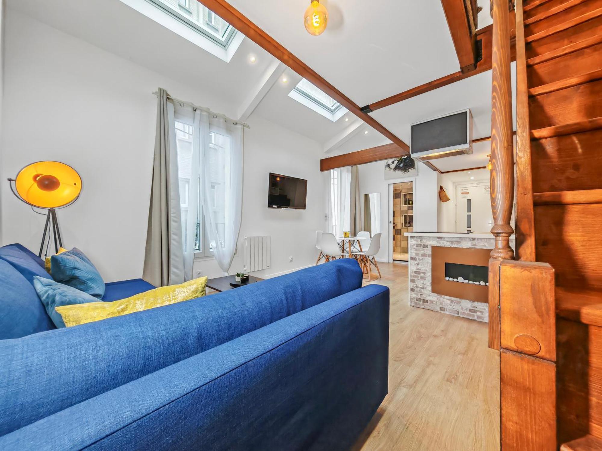 Le Pré-Saint-GervaisLoft Duplex A 2 Min De Paris - Parking Gratuitアパートメント エクステリア 写真