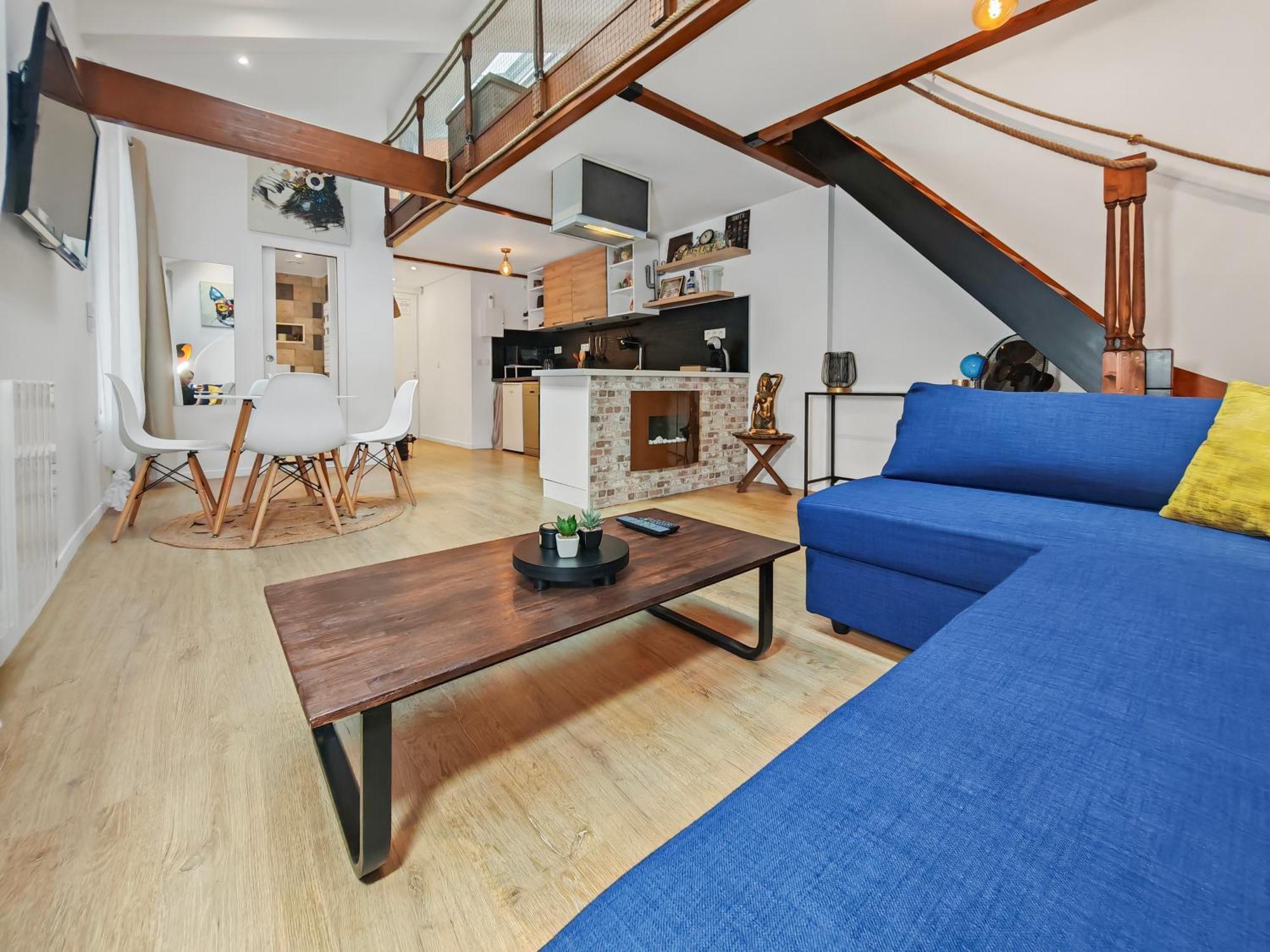 Le Pré-Saint-GervaisLoft Duplex A 2 Min De Paris - Parking Gratuitアパートメント エクステリア 写真