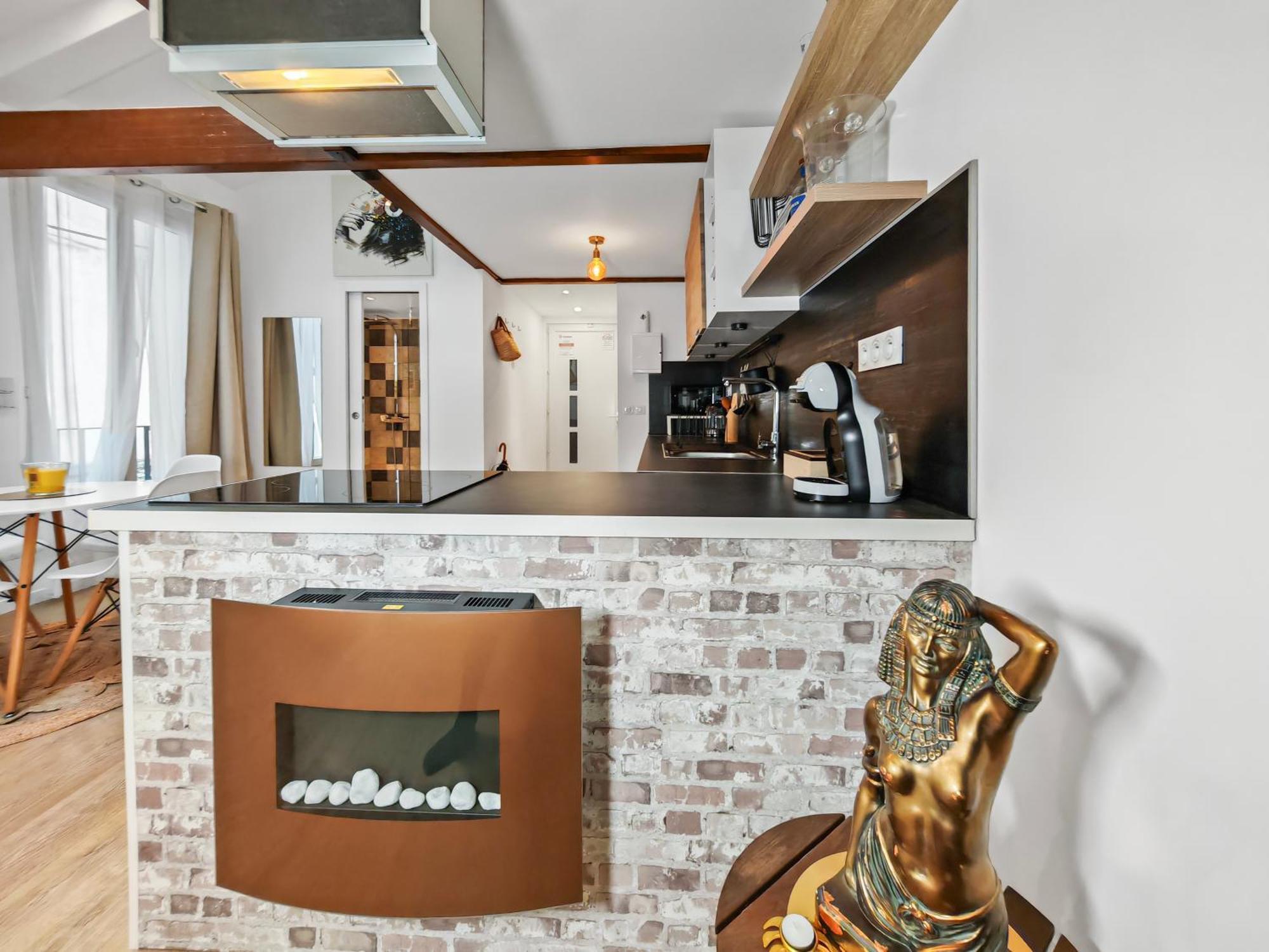 Le Pré-Saint-GervaisLoft Duplex A 2 Min De Paris - Parking Gratuitアパートメント エクステリア 写真
